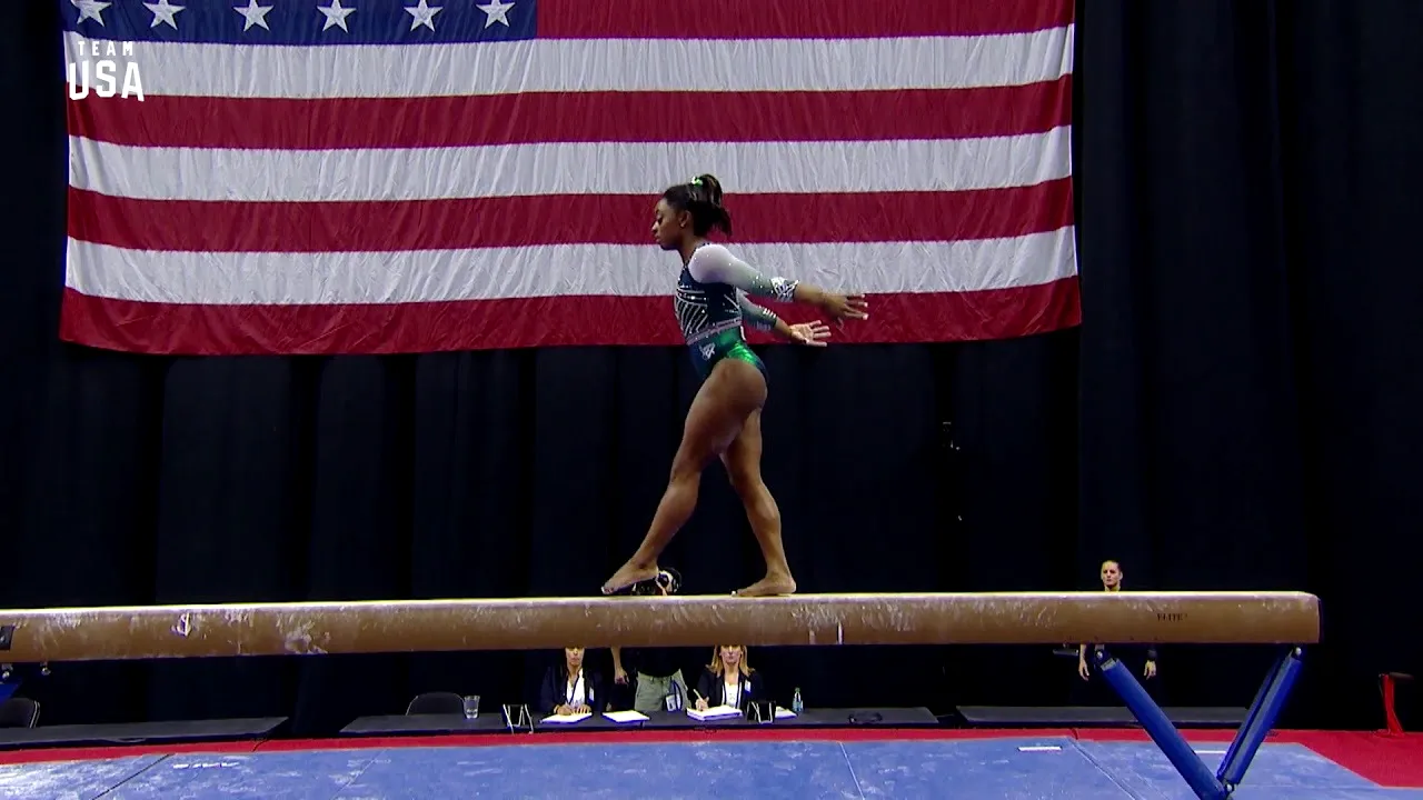 Premieră istorică în gimnastică: Simone Biles, procedeu unic la Campionatele din SUA/ Imaginile fac înconjurul lumii | VIDEO