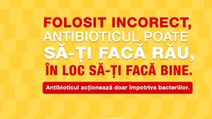 Săptămâna Mondială de Conștientizare a Rezistenței Antimicrobiene (WAAW):  Nu lăsa antibioticul să-ți facă rău, în loc să-ți facă bine!
