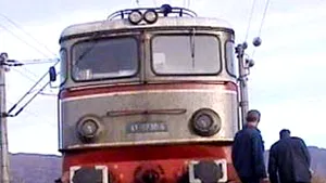 Un tren personal a deraiat în gara Apoldu, judeţul Sibiu