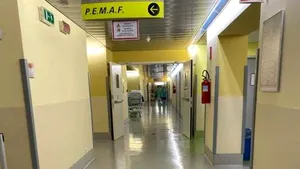 Camera de urgenţe a unui spital din Bergamo este pustie pentru prima dată într-o lună şi jumătate