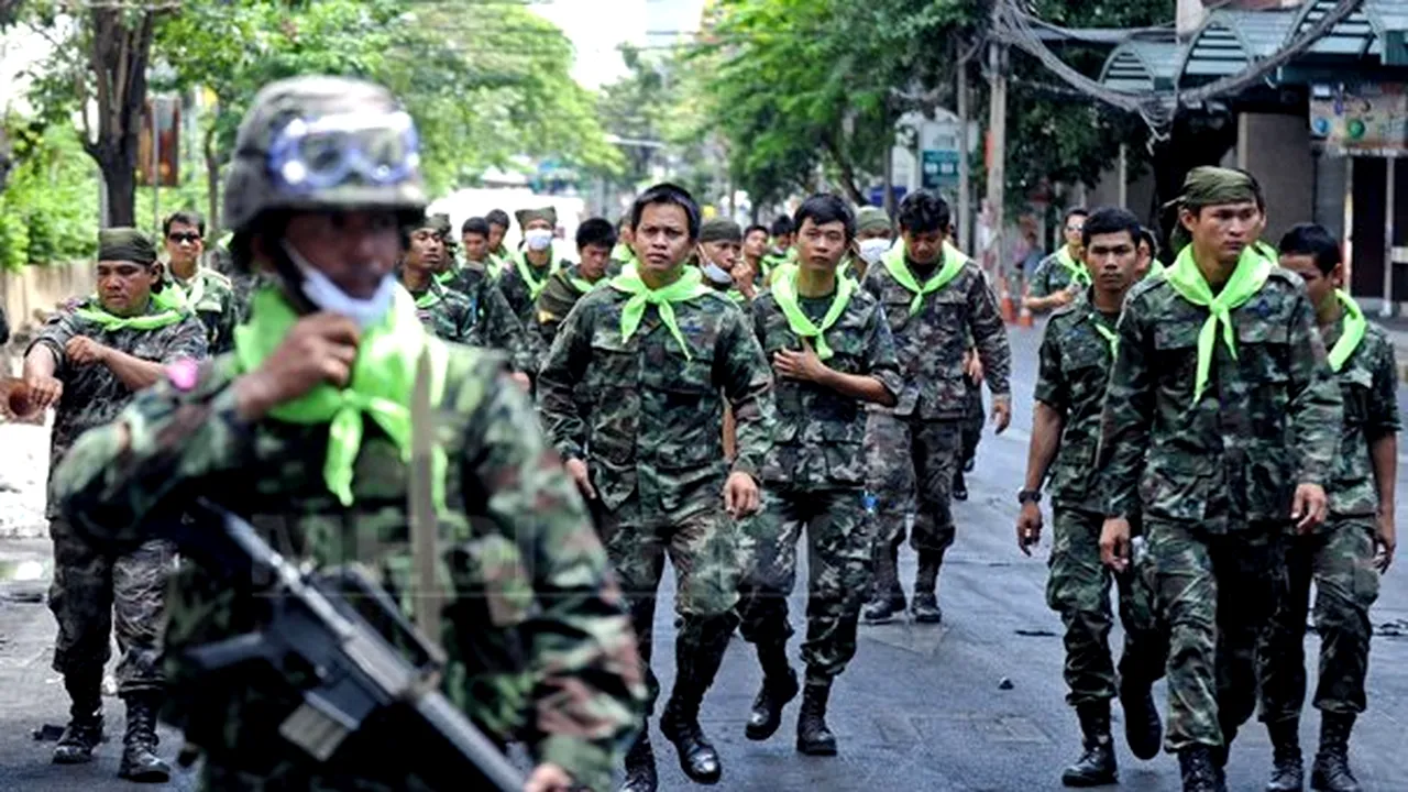 Armata din Thailanda a decretat LEGEA MARŢIALĂ. Japonia, îngrijorată de situaţie. REACŢIA Washingtonului