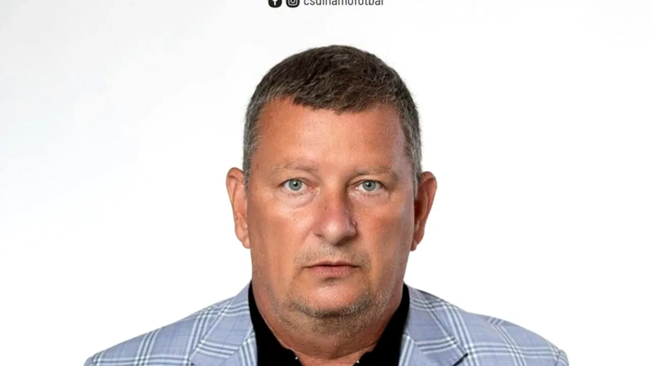 Ionuț Chirilă este noul antrenor principal de la CS Dinamo