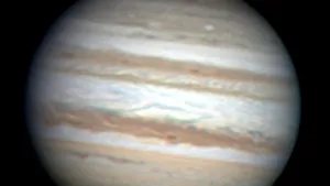 Un crater de dimensiunea Terrei, descoperit pe Jupiter