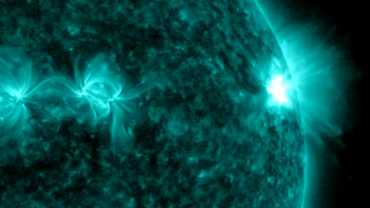 Cea mai mare explozie solară din ultimii cinci ani - VIDEO