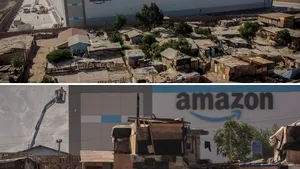 De ce şi-a construit Amazon un depozit imens lângă o mahala din Tijuana (Mexic)