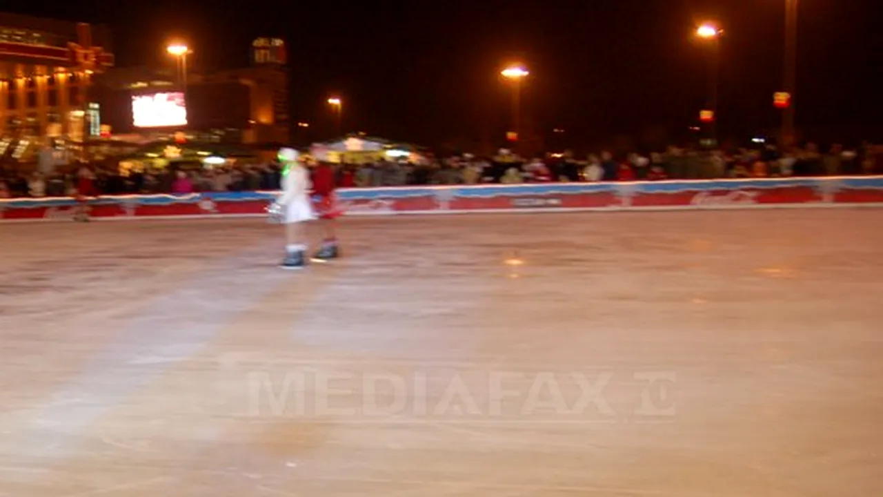 Se deschid patinoarele artificiale în Bucureşti. Unde te poţi distra