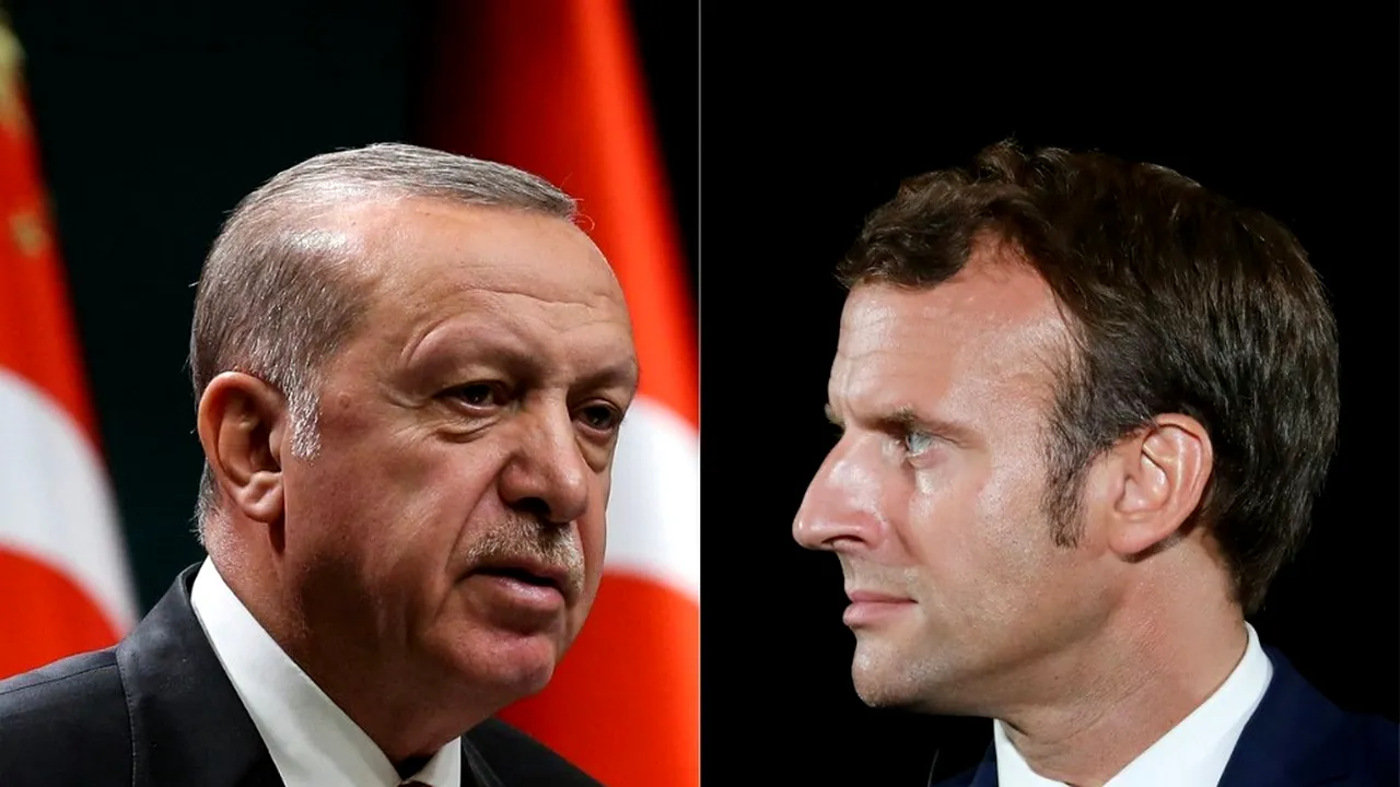 Erdoğan îl avertizează pe Macron: „Nu vă puneţi cu Turcia!”