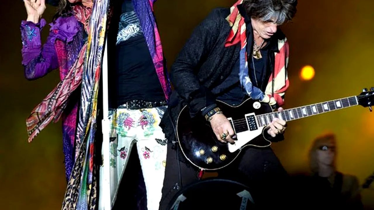 Steven Tyler şi Joe Perry din trupa Aerosmith, premiaţi pentru talentul lor de compozitori - VIDEO