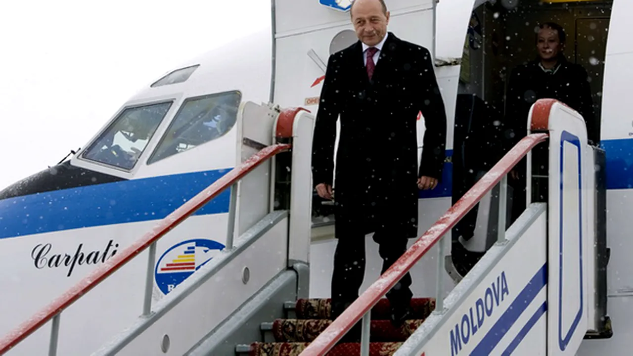 „Air Force Unu“ – apartamentul cu aripi al preşedintelui Băsescu are congelator, pat matrimonial şi toaletă îmbrăcată în piele
