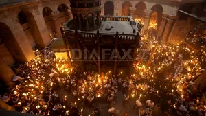 Lumina de la Ierusalim, cea mai evidentă dintre minunile creştine are loc în Biserica Ortodoxă