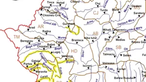 O singură cotă de atenţie depăşită pe râul Bârzava în Timiş, celelalte ape sunt în scădere