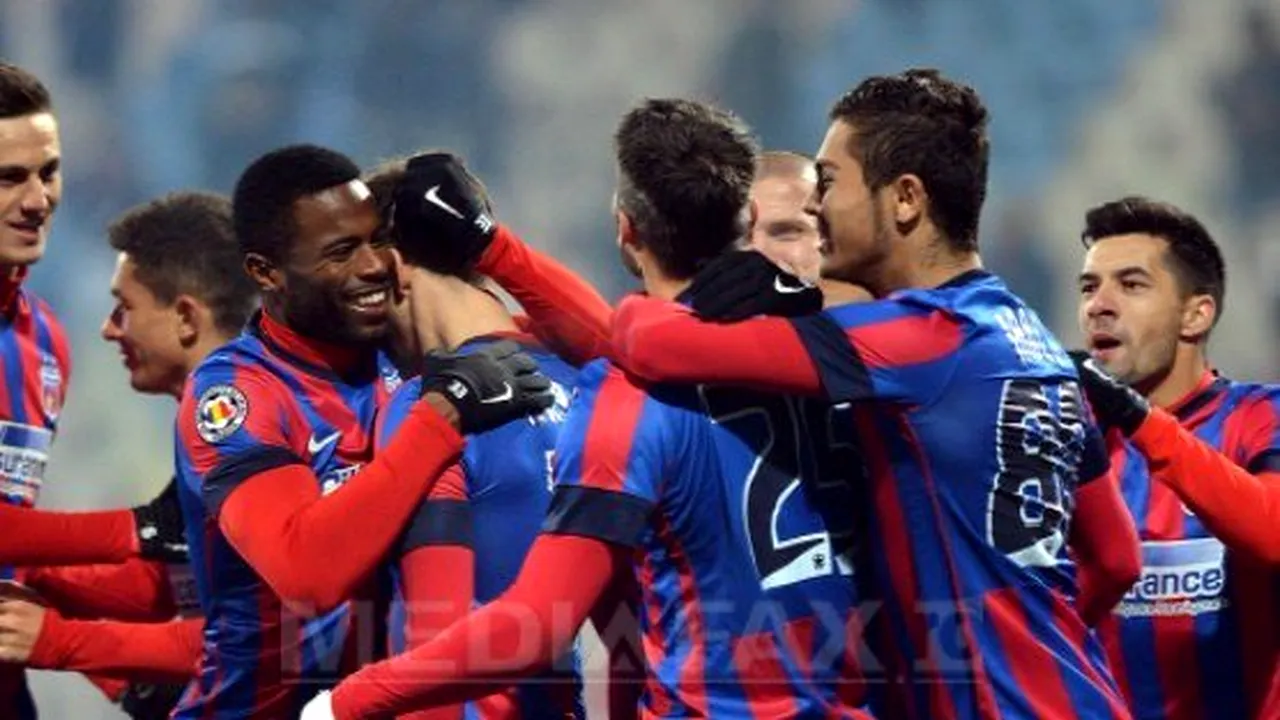 Când va disputa Steaua restanţele cu Concordia şi Universitatea Cluj