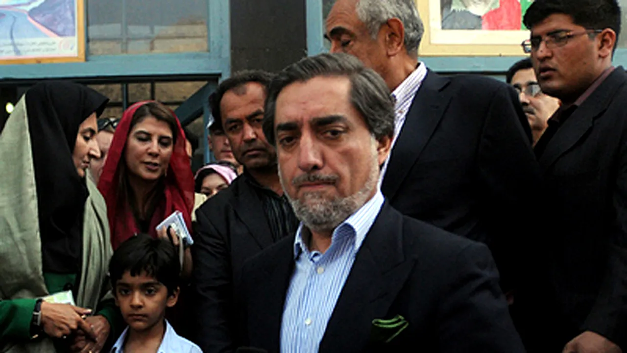 Abdullah Abdullah a obţinut 30,59 la sută la alegerile prezidenţiale afgane