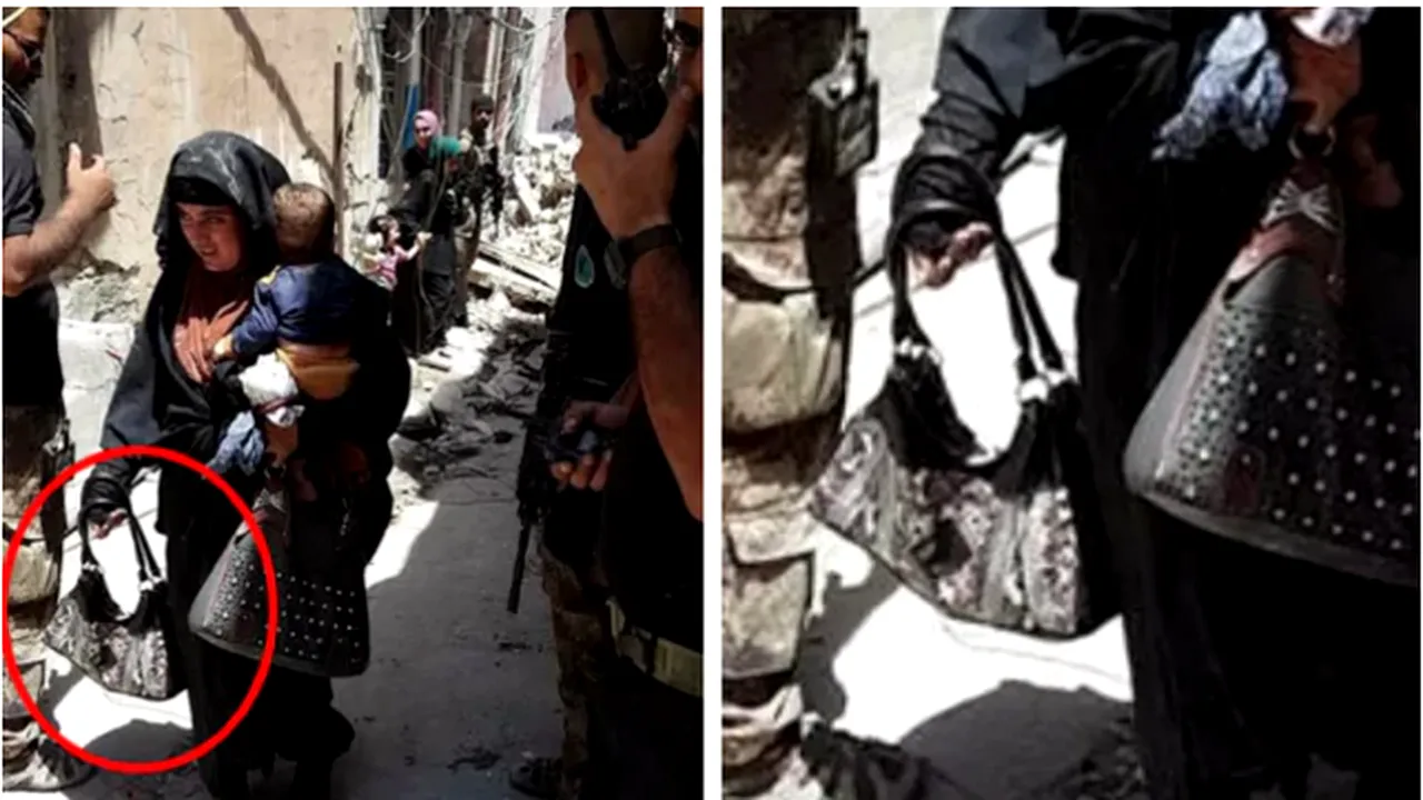 Imagini CUTREMURĂTOARE cu o femeie care ţine în braţe un bebeluş, cu doar câteva clipe înainte de a DETONA o BOMBĂ