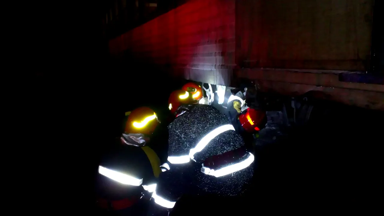 Incendiu la un tren de persoane într-o gară din Timişoara. 15 călători s-au autoevacuat 