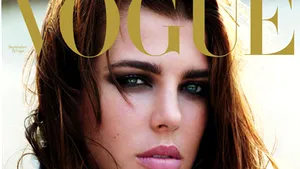 Charlotte Casiraghi, fiica prinţesei Caroline de Monaco, pe coperta revistei Vogue France