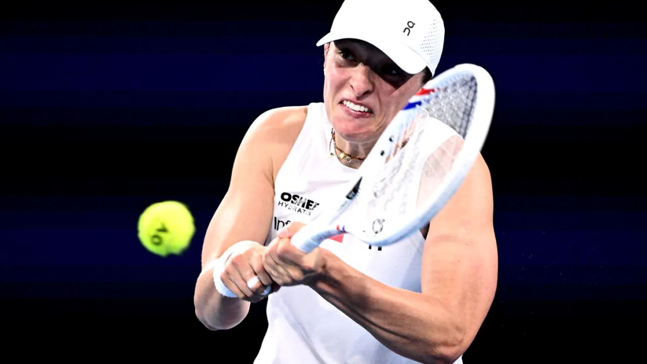 Iga Swiatek, calificare în turul al doilea la Australian Open după un meci solicitant