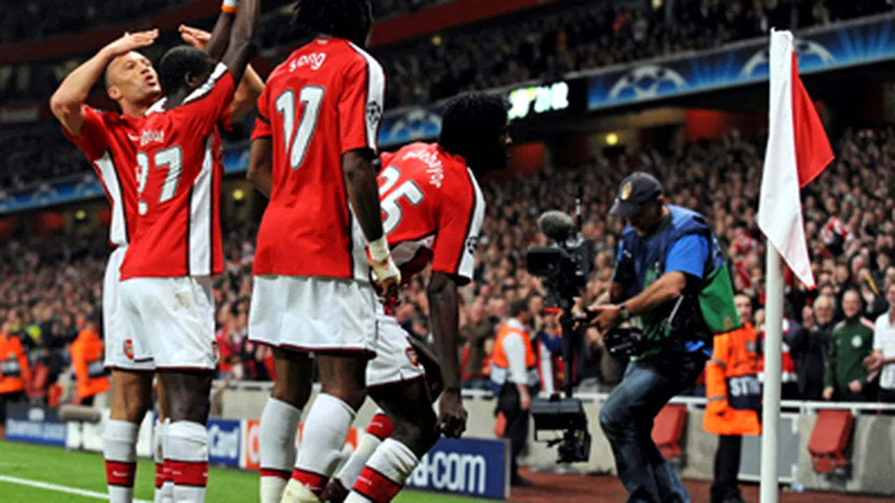 Arsenal Londra s-a calificat în semifinalele Ligii Campionilor