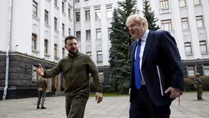 Johnson a mers cu trenul la Kiev: „Omagiul meu adus unui popor de fier”

