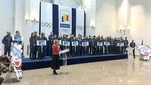 Team Romania  prezentată vineri înainte de plecarea la Jocurile Olimpice de Tineret Gangwon 2024 