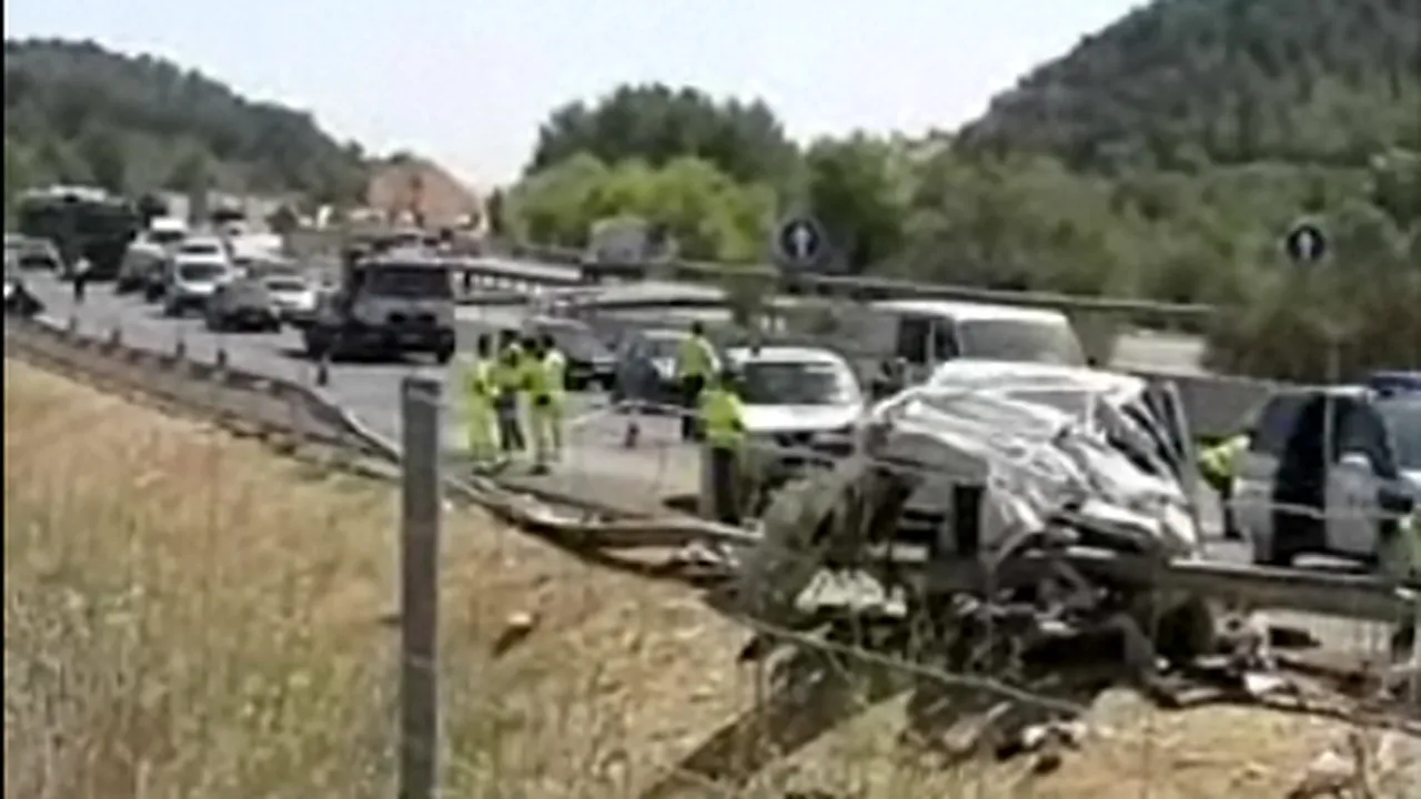 Şase români au murit într-un accident rutier în Spania - VIDEO