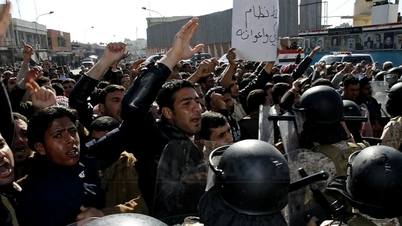 Noi manifestaţii în Irak, pentru a cere condiţii de viaţă mai bune