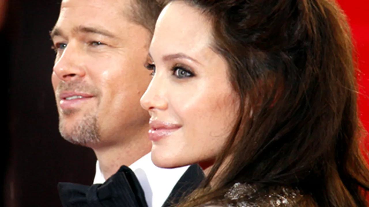 Brad Pitt şi Angelina Jolie, cele mai puternice vedete
