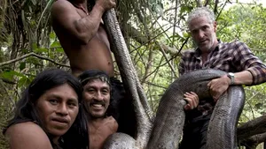 Cel mai mare şarpe din Amazon: Monstrul a fost filmat de un jurnalist BBC care s-a alăturat unui trib ecuadorian | GALERIE FOTO, VIDEO