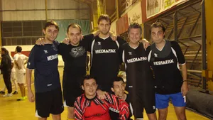 Mediafax, medalie de bronz şi jucătorul turneului la Cupa Presei de futsal