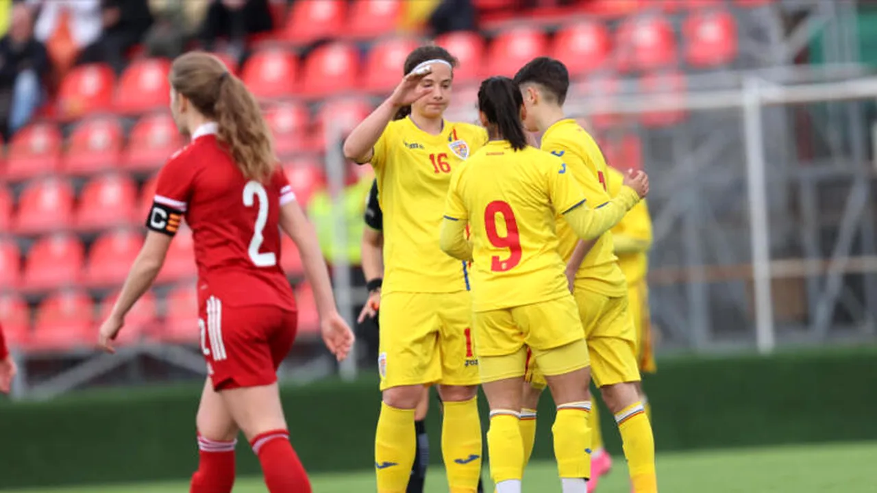 Fotbalistele tricolore U17 şi U19 şi-au aflat adversarele din meciurile de calificare pentru EURO
