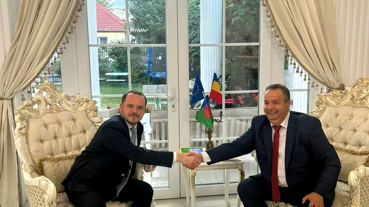 Ministrul Sănătății l-a vizitat pe Regele romilor la palatul din Sibiu