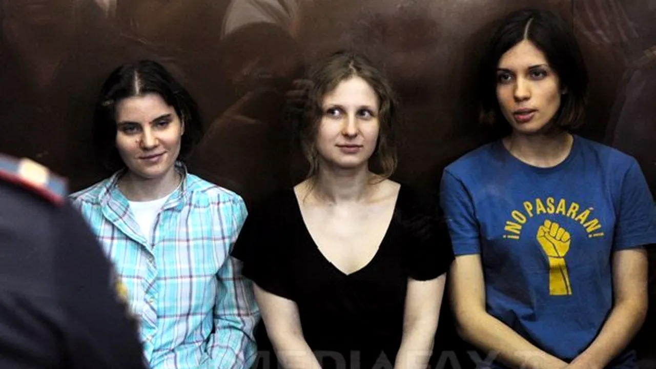 Membrele Pussy Riot condamnate la doi ani de închisoare au făcut apel