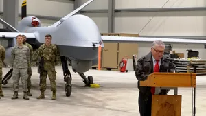 Adrian Zuckerman, la Baza Aeriană Câmpia Turzii: Regiunea României este mai volatilă din cauza agresiunii Rusiei. FOTO