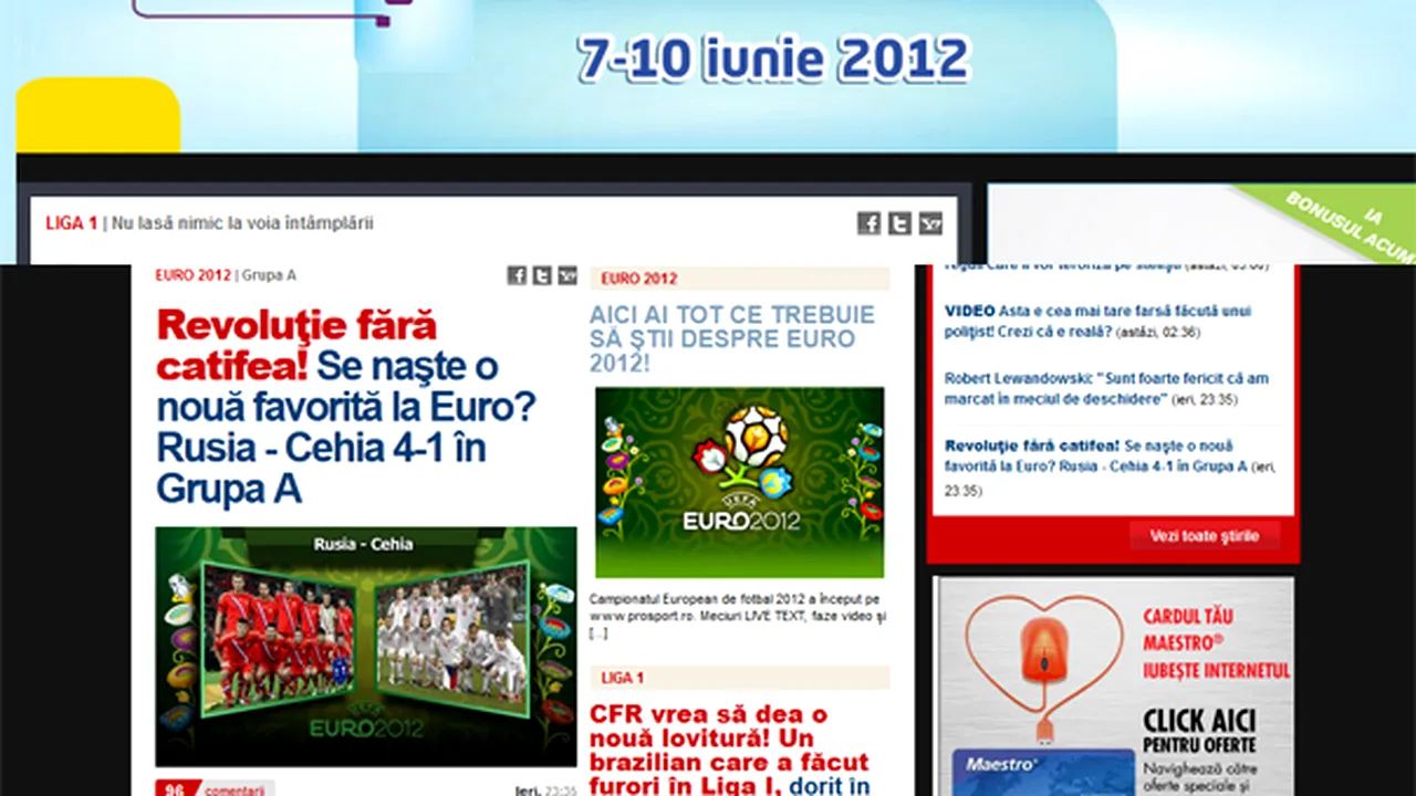 Tot ce trebuie să ştii despre EURO 2012, în noul ProSport