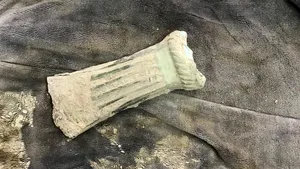 Topor vechi de 3.500 de ani, găsit în albia unui râu din Prahova