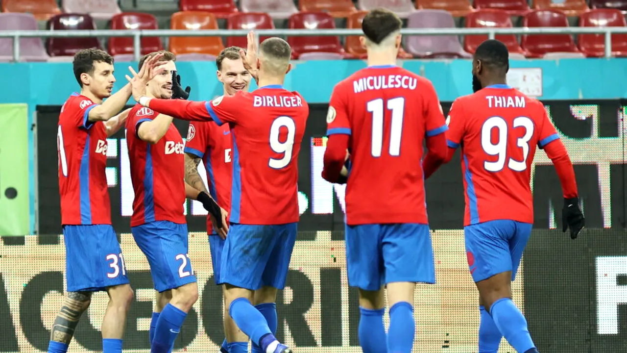 FCSB învinge Metaloglobus, în etapa a 28-a din Superliga României, și păstrează șanse la play-off