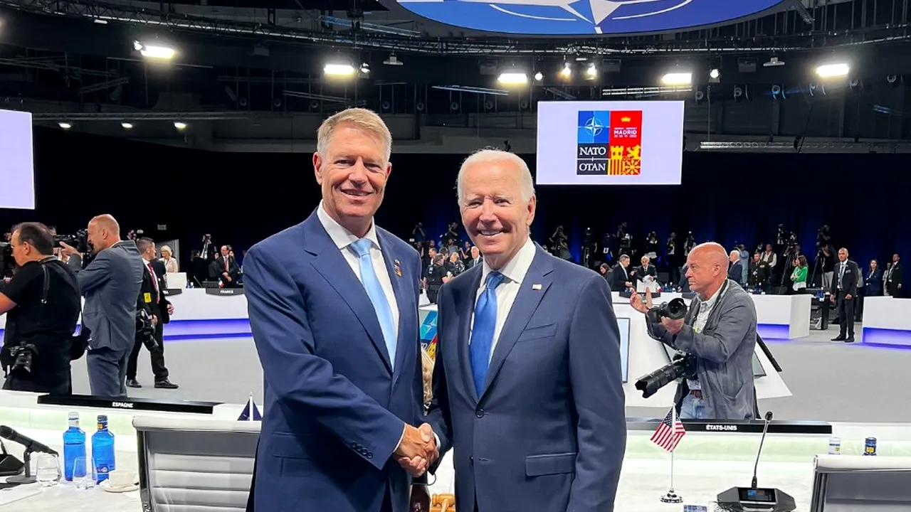 Iohannis, la Madrid: Toate acţiunile NATO sunt defensive. Rusia trebuie să înţeleagă şi să nu continue în Ucraina