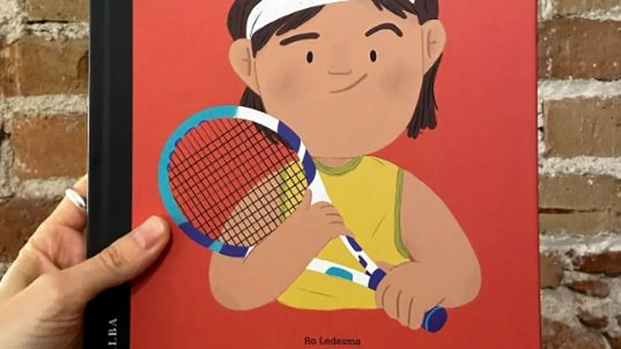 Cariera glorioasă a lui Rafael Nadal, povestită într-o nouă carte pentru copii