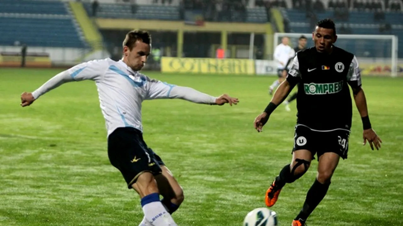 Liga I: CSMS Iaşi - Universitatea Cluj, scor 4-0