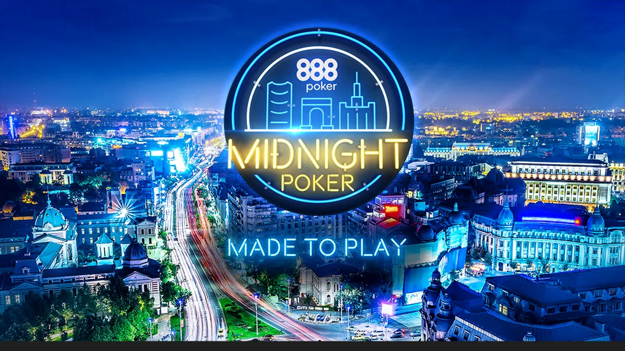 „Midnight Poker TV Show”, show-ul cu care 888poker îşi răsfaţă jucătorii
