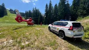 Accidente în lanț pe trasee de ciclism montan din Masivul Postăvaru