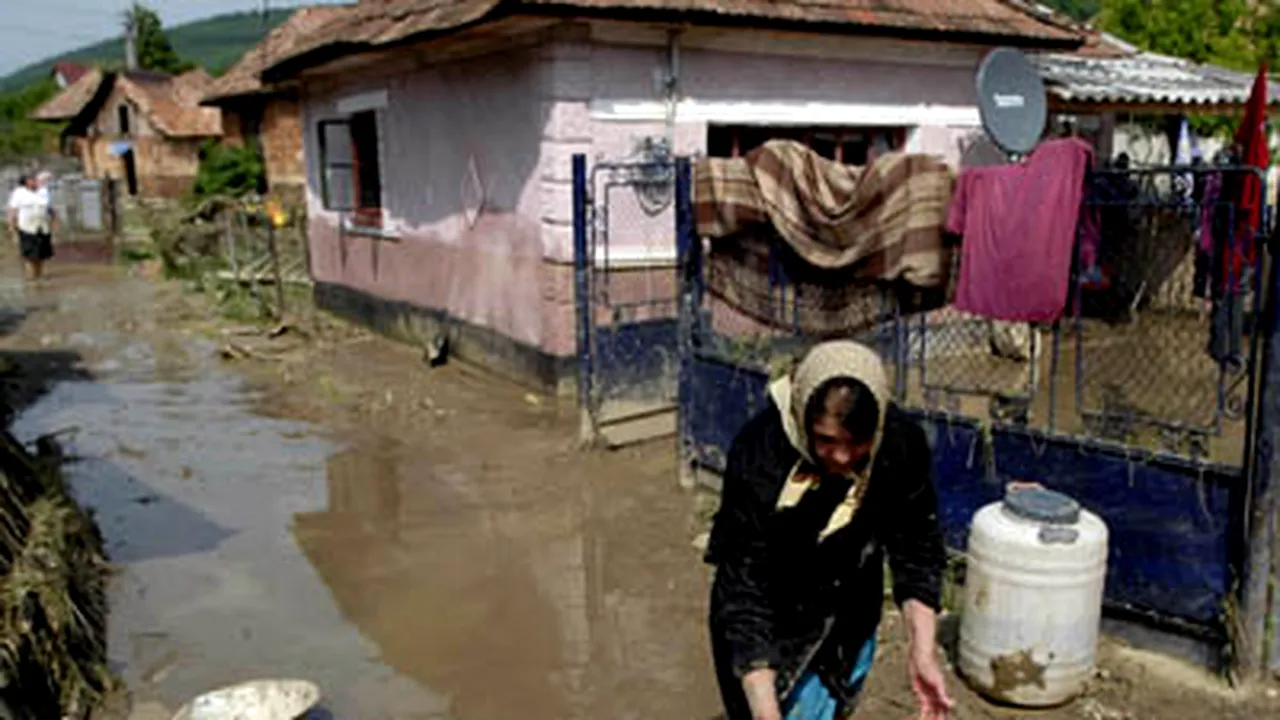 Powerful Flashflood Hits NW Romania