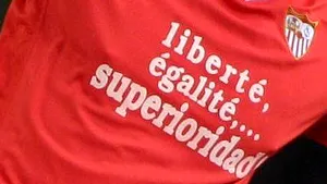 Jucătorii FC Sevilla au afişat tricouri cu mesajul: 