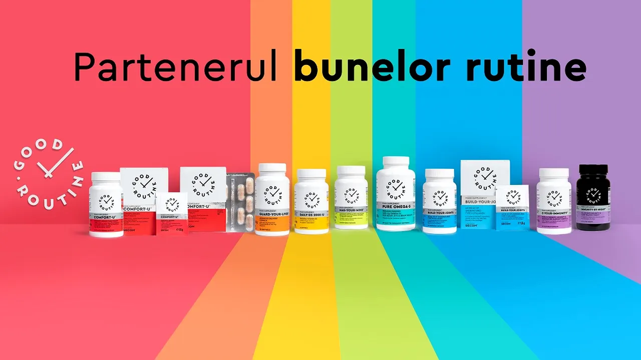  Suplimentele Good Routine® by Secom® listate pe AMAZON Franta si Spania