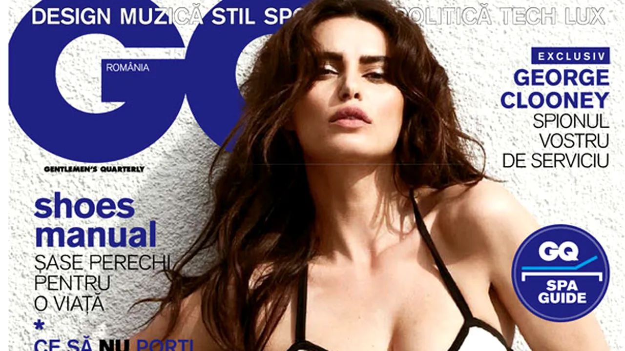 Catrinel Menghia, pe coperta noului număr GQ România