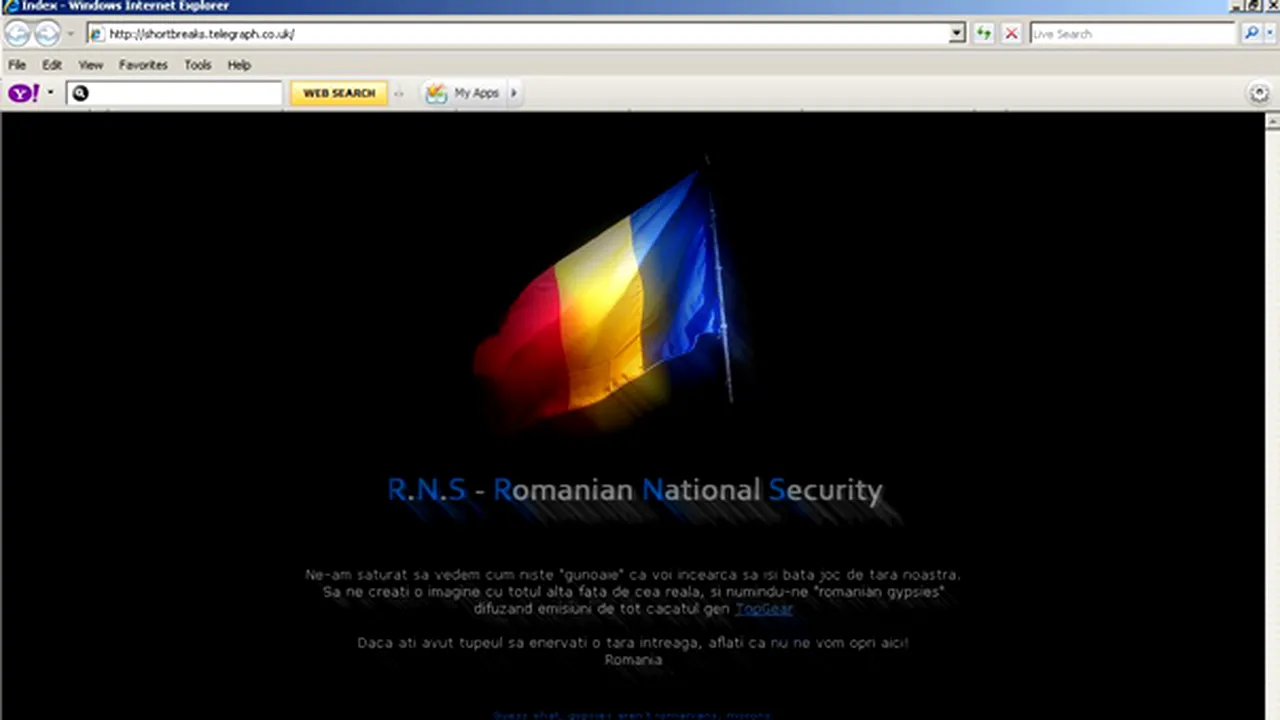 Secţiuni ale site-ului Telegraph, atacate de un grup de hackeri români