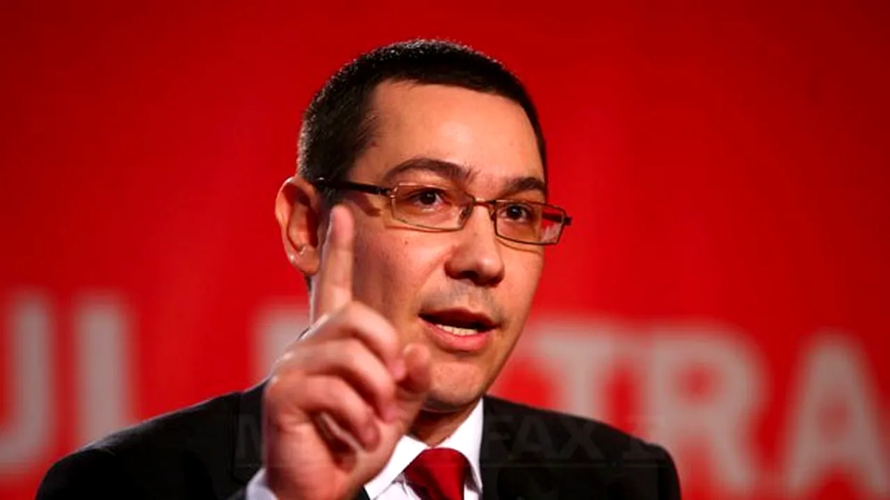 Ponta: Eu, spre deosebire de Ludovic Orban, gândesc înainte să vorbesc