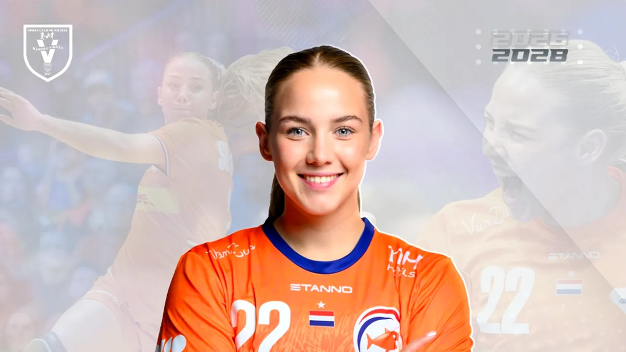 Handbal. SCM Râmnicu Vâlcea anunță transferul extremei Zoë Sprengers, din naționala Țărilor de Jos