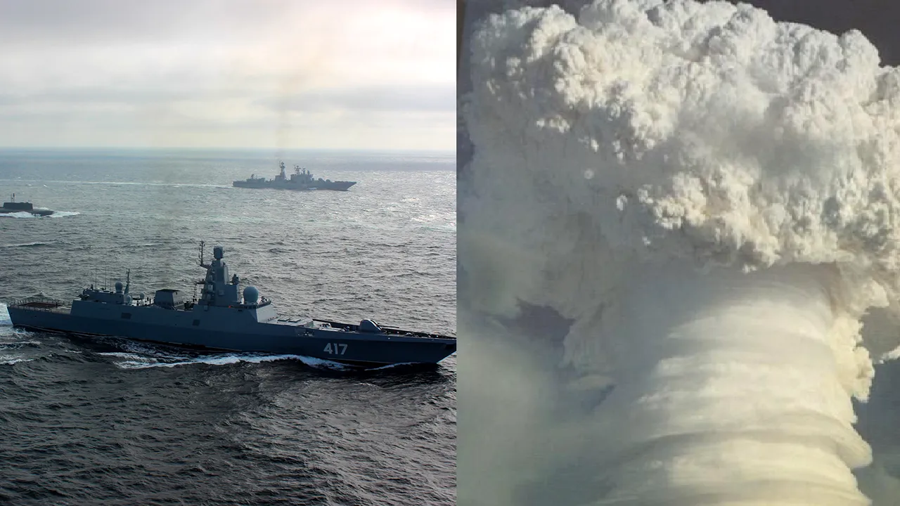 Navele ruseşti, dotate cu arme nucleare tactice pentru prima dată de la încheierea războiului rece 