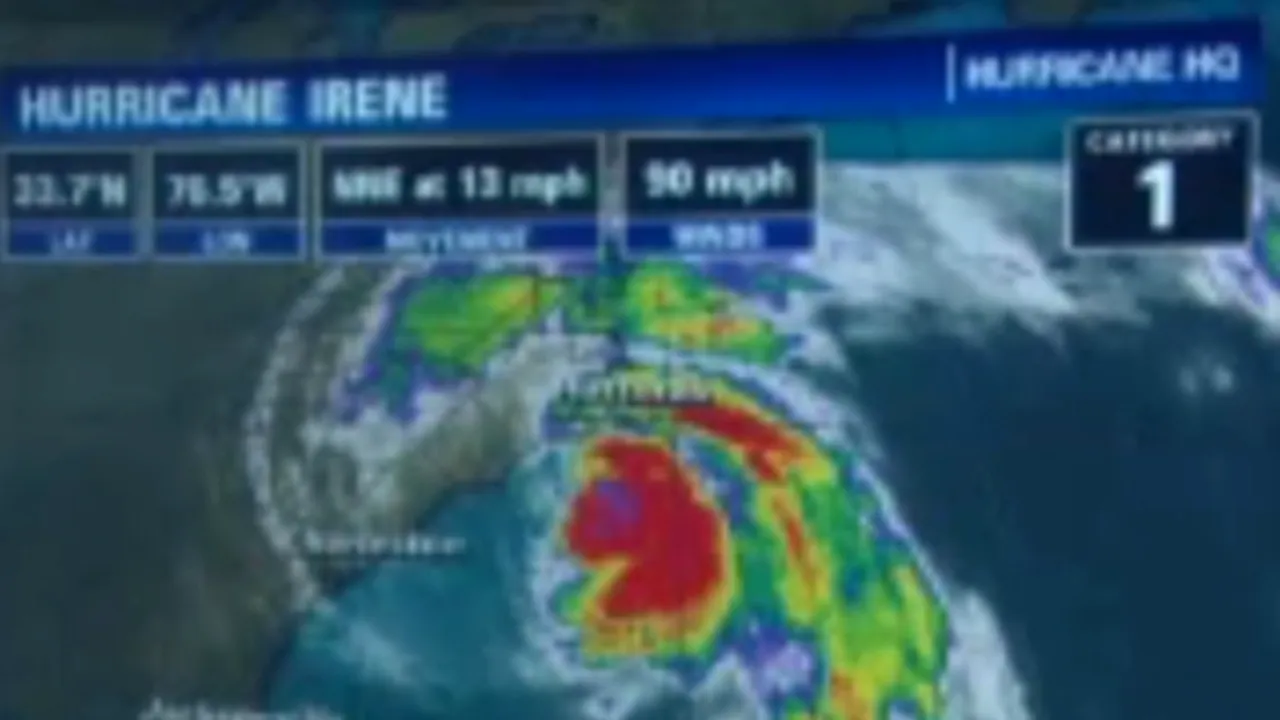 Uraganul Irene a ajuns în North Carolina. Primarul New York-ului: Nu este o glumă, vieţile voastre ar putea fi în pericol- VIDEO